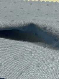 A-1510 フラワー&ドット インディゴ染 プリント[生地] 有延商店 サブ画像