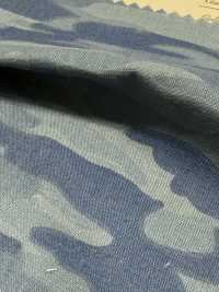 A-1532 パターンミックス インディゴ染 プリント[生地] 有延商店 サブ画像
