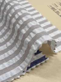 A-7073 インド コットン シアサッカー ストライプ[生地] 有延商店 サブ画像