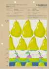 850595 綿麻 キャンバス 洋なし