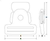 IB-KTKH YKK IB-KTKH サイドリリースタイプ 50mm[バックル・カン類] YKK サブ画像