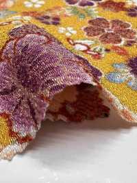 KKP2338-D-HNCRS 二越 ちりめん® 花ちらし[生地] 宇仁繊維(小紋工房) サブ画像