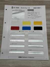 M-7000-PKK M-7000 ライトフォース ピンキングパイピング[リボン・テープ・コード] STAR BRAND (星加) サブ画像