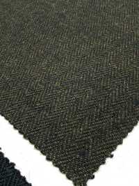 OM9267 コットン & リサイクルウール クラッシック ヘリンボン 裏起毛[生地] 小原屋繊維 サブ画像