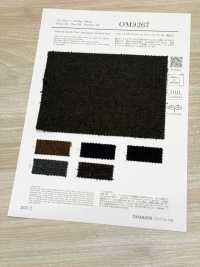 OM9267 コットン & リサイクルウール クラッシック ヘリンボン 裏起毛[生地] 小原屋繊維 サブ画像