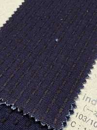 INDIGO 1427 一本黒 刺し子[生地] 富士金梅 サブ画像