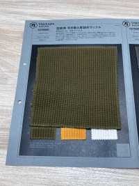 1078609 空紡糸 引き揃え 度詰め ワッフル[生地] 瀧定名古屋 サブ画像