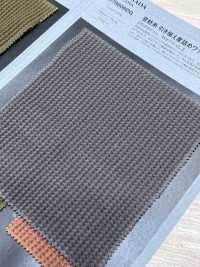 1078609DG 空紡糸 引き揃え 度詰め ワッフル ダメージ加工[生地] 瀧定名古屋 サブ画像