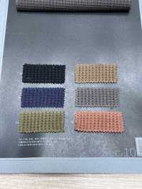 1078609DG 空紡糸 引き揃え 度詰め ワッフル ダメージ加工[生地] 瀧定名古屋 サブ画像