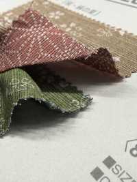 B88235Z シャンタン 和柄(両面プリント) 半折[生地] VANCET サブ画像