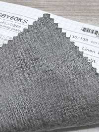 SBY60KS L1/60 リネンキャンバス 炭染め・柿渋染め[生地] 柴屋 サブ画像