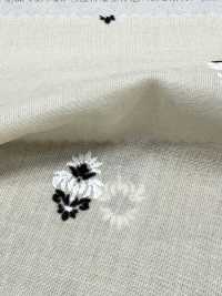 KKH800F-4 綿80 ローン 染顔料 フロッキー加工[生地] 宇仁繊維(小紋工房) サブ画像