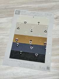 KKH800F-4 綿80 ローン 染顔料 フロッキー加工[生地] 宇仁繊維(小紋工房) サブ画像