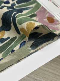 8026-1790-2 綿 麻 シーチング  アートボタニカル[生地] 北高 サブ画像