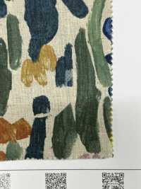 8026-1790-2 綿 麻 シーチング  アートボタニカル[生地] 北高 サブ画像