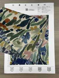 8026-1790-2 綿 麻 シーチング  アートボタニカル[生地] 北高 サブ画像