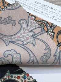 KKP8032-58D-BK-487 シルデューサテン 広巾[生地] 宇仁繊維(小紋工房) サブ画像