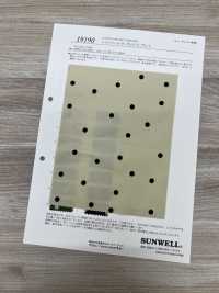 19190 シャツ コール ランダム ドット プリント[生地] SUNWELL(サンウェル) サブ画像