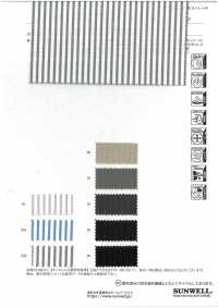 52398 SOLOTEX® ✕ ECOPET® ブリージング サッカー ストライプ[生地] SUNWELL(サンウェル) サブ画像