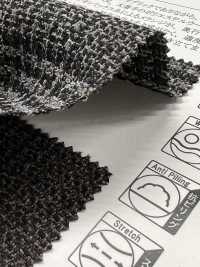 43506 LANATEC®️ Lab ツイード ツイル グレンチェック[生地] SUNWELL(サンウェル) サブ画像