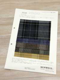 26268 ドビー コーデュロイ チェック[生地] SUNWELL(サンウェル) サブ画像