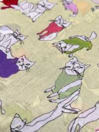 SHU-110-2 60ローン インクジェット PT Cats[生地] 北高 サブ画像