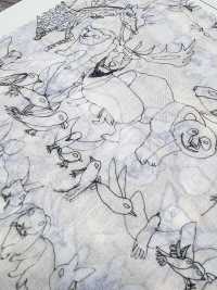 SHU-100-2 60ローン インクジェット PT Animals[生地] 北高 サブ画像
