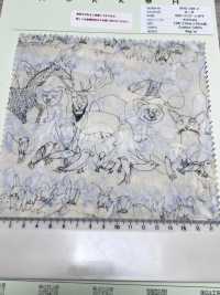SHU-100-2 60ローン インクジェット PT Animals[生地] 北高 サブ画像