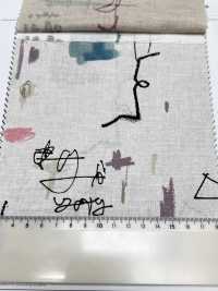 7027-715-1 CL シーチング 落書き[生地] 北高 サブ画像
