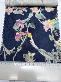 4027-790-1 綿麻 シーチング タッチ花[生地] 北高 サブ画像