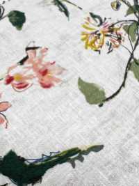 4027-790-1 綿麻 シーチング タッチ花[生地] 北高 サブ画像