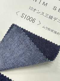 S1006 10オンス三綾デニムストレッチ[生地] ダックテキスタイル サブ画像