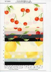 SP2650 Fruits Garden オックス (丸巻)[生地] コスモテキスタイル サブ画像