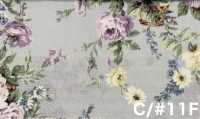 RU2530 RURU BOUQUET Rose Wreath プリント シーチング (丸巻)[生地] コスモテキスタイル サブ画像