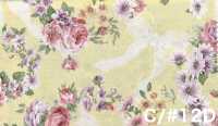 RU2530 RURU BOUQUET Rose Wreath プリント シーチング (丸巻)[生地] コスモテキスタイル サブ画像