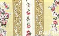 RU2530 RURU BOUQUET Rose Wreath プリント シーチング (丸巻)[生地] コスモテキスタイル サブ画像