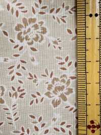 RU2530 RURU BOUQUET Rose Wreath プリント シーチング (丸巻)[生地] コスモテキスタイル サブ画像