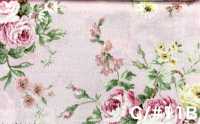 RU2530 RURU BOUQUET Rose Wreath プリント シーチング (丸巻)[生地] コスモテキスタイル サブ画像