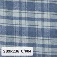 SB9R236 Organic シャーリングチェック[生地] 柴屋 サブ画像