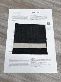 OWK1900 10oz ムラ糸 綿麻 カツラギ[生地] 小原屋繊維 サブ画像