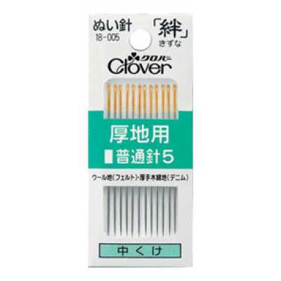 18005 ぬい針　絆厚地用　普通針５　Ｇ５