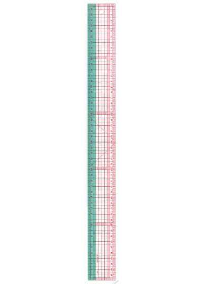 25052 方眼定規５０ｃｍ