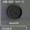 HB350 本水牛製 表穴4つ穴ボタン