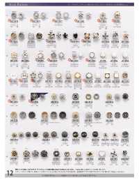 IRIS-SAMPLE-IA IRIS Small Buttons Collection Vol10[サンプル帳] アイリス サブ画像