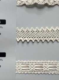 SIC-7318 オーガニックコットントーションレース/13ミリ SHINDO(SIC) サブ画像