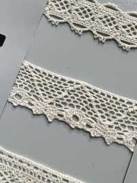 SIC-7322 オーガニックコットントーションレース/17ミリ SHINDO(SIC) サブ画像