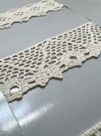 SIC-7322 オーガニックコットントーションレース/17ミリ SHINDO(SIC) サブ画像