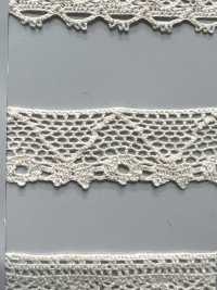 SIC-7322 オーガニックコットントーションレース/17ミリ SHINDO(SIC) サブ画像