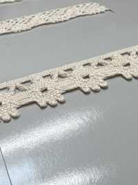 SIC-7323 オーガニックコットントーションレース/10ミリ SHINDO(SIC) サブ画像