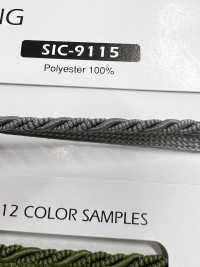 SIC-9115 ブライトツイルパイピングテープ 約10mm[リボン・テープ・コード] SHINDO(SIC) サブ画像